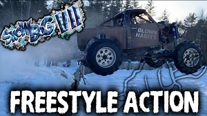These Mud Trucks went all out at Snow Bog 2020 Freestyle! | Mega Mud Trucks