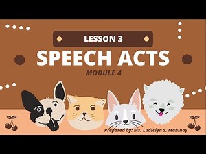 SPEECH ACTS