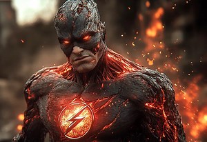 稳居DC热剧榜NO.1,遭遇闪电击中获得超能力，却因改写命运坠入黑暗深渊，黑化之力毁天灭地！