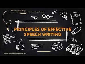 Principles of Effective Speech Writing explained in FILIPINO [SHS-DepEd]