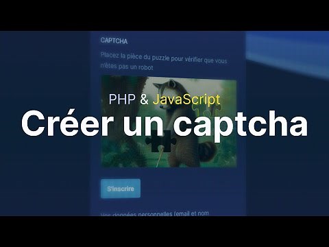 Créer un captcha personnalisé en PHP / JavaScript