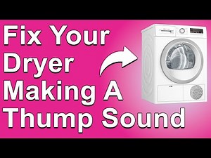 How To Fix Dryer Making Thump Sound (Unleveled Dryer - Why It Occurs And How To Resolve The Issue!)