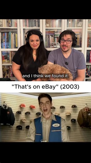 Will & Rach | Theater Lovers on Instagram: "This old commercial occupies a space in my brain that I will never get back. Anybody else who had a TV in 2003 can relate. This 2003 eBay commercial was directed by Sam Mendes and stars Christian Borle, and it probably paid quite a lot of bills for both of them. It aired nonstop. What musical numbers should we react to next? #ChristianBorle #SamMendes #2000s #oldcommercials #reaction #broadway #musicals #theatre #broadwaymemes #theatrelife #theatreprob