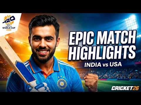 India v USA | Match Highlights | Men’s T20 World Cup 2026