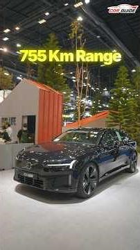 755KM Range wali Electric Car ⚡️ Volvo ES90 Sedan 🚘 ‪@VolvoThailandCar‬ #bims #carguide