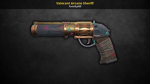 Valorant Arcane Sheriff Mod for Counter-Strike 1.6 | CS1.6 Mods