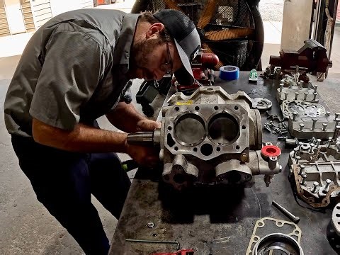 Shop Destroyed MCI AC Compressor - What Went Wrong?