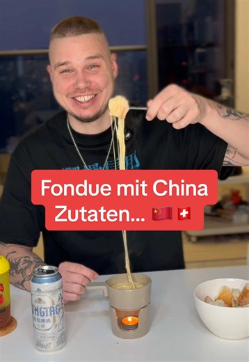 Ich habe in China Schweizer Käsefondue selbst gemacht… Habt ihr Verbesserungsvorschläge? #china #schweiz #fondue #scorinchina