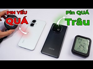 Test Pin và Test nhiệt độ trên Redmi Turbo 4 Pro vs IQOO Z10 Turbo Pro chi tiết nhất!