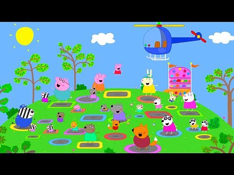 Bouncy Adventures at the Trampoline Park 🦘 | Peppa Pig Full Episodes