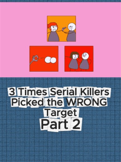 3 Times Serial Killers Picked the WRONG Target #tiktok #fyp #viralditiktok #funnyvideo #animated