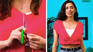 270K views · 694 shares | Creative ways to upgrade your boring t-shirt: | 5-Minute Crafts Family | Facebook