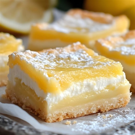 Zesty Lemon Cream Cheese Squares Recipe – Easy Citrus Dessert Party Food (digital Download) - Etsy Australia