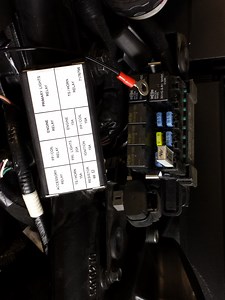 wiring to fuse box