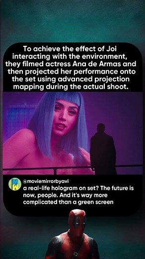 She Wasn’t CGI?! The Wild Truth Behind Blade Runner 2049’s Joi Scene