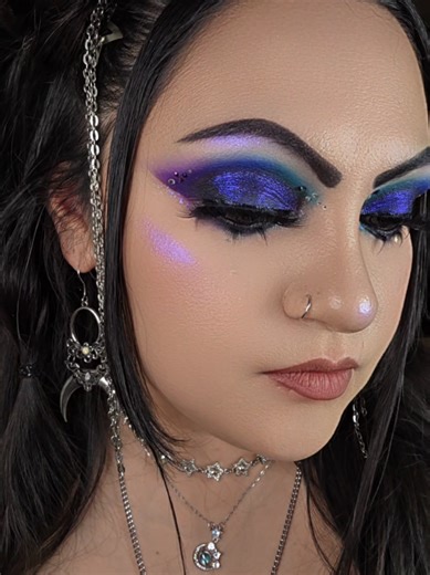 𝖄𝖔𝖚'𝖗𝖊 𝖘𝖚𝖈𝖍 𝖆 𝖘𝖙𝖗𝖆𝖓𝖌𝖊 𝖌𝖎𝖗𝖑, 𝕴 𝖙𝖍𝖎𝖓𝖐 𝖞𝖔𝖚 𝖈𝖔𝖒𝖊 𝖋𝖗𝖔𝖒 𝖆𝖓𝖔𝖙𝖍𝖊𝖗 𝖜𝖔𝖗𝖑𝖉 get ready with me for my birthday 🎂 🥳 💜💙🖤 @Milani Cosmetics conceal perfect primer @ONE SIZE BEAUTY turn up the base full beat liquid foundation, ultra pink setting powder/powder foundation @NYX Professional Makeup can't stop wont stop contour concealer/epic ink liquid eyeliner @Anastasia Beverly Hills light contour kit @OFRA Cosmetics, LLC mini mix blush palette @Blend Bunny Co