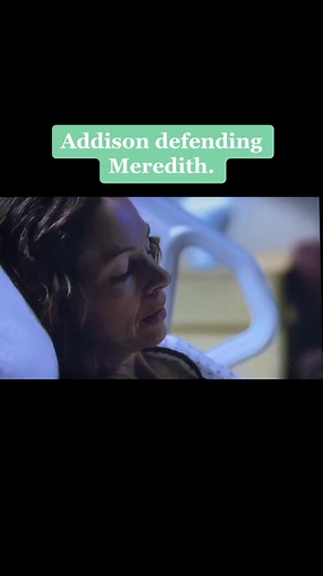 Addison Defending Meredith