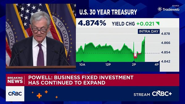 Fed Chair Powell: If no new Fed chair is confirmed by end of my term I will serve as 'chair pro tem'