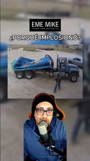 Why did this truck's tank implode?