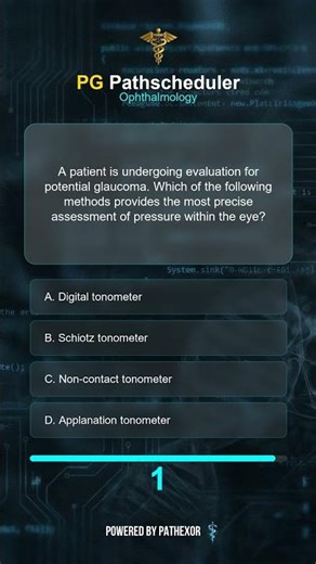 Glaucoma: IOP Measurement #Shorts