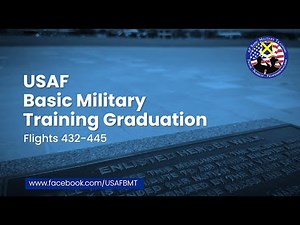 USAF Basic Military Training Graduation Ceremony Flights: 432-445 -- July 3, 2024