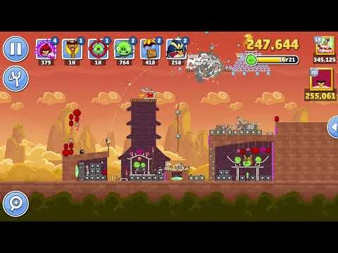 Angry Birds Friends Level 5 Tournament 1699 three stars NO POWER-UP walkthrough 2026-02-12