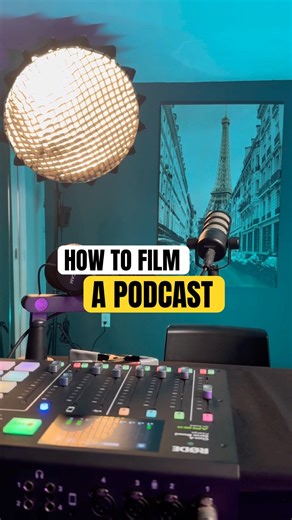 How to film a podcast #tutorial #howto #filmmaking #podcast