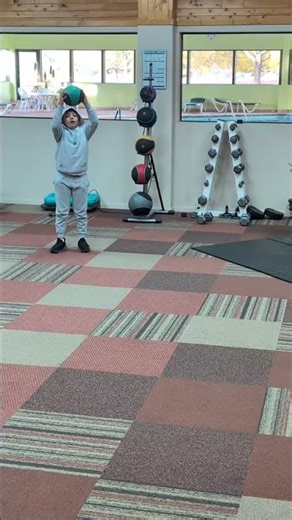 First time using a slam ball