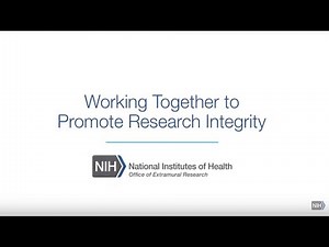 NIH Working Together to Promote Research Integrity
