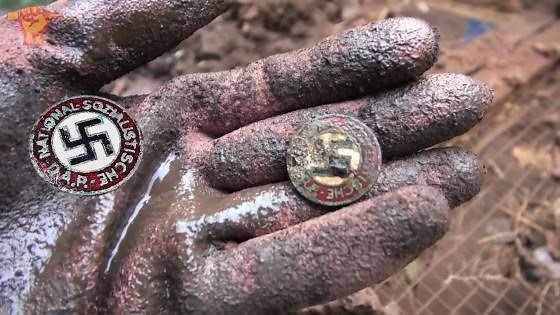 BURIED HATCH found at Former WW2 Barracks!