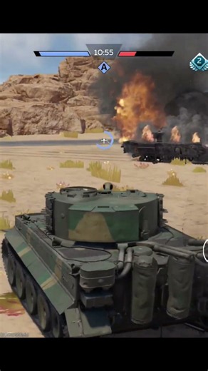 War Thunder Mobile - Japanese Tiger Tank Action! - Heavy Tank No.6 Gameplay