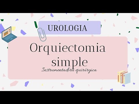 ORQUIECTOMIA SIMPLE | UROLOGIA | instrumentación quirúrgica