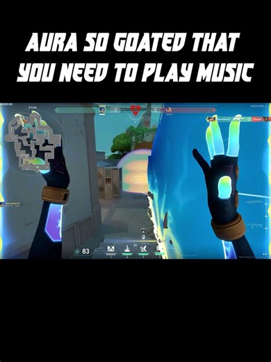 Goated AURA 🔥 #valorant #funny #gaming #aura