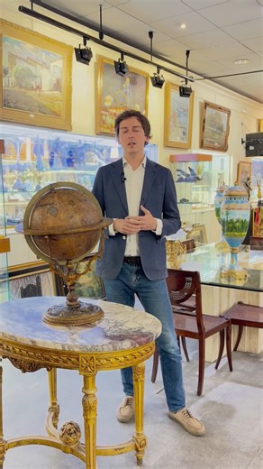 Globo terráqueo - Blaeu del siglo XVII.