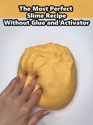 th e perfect slime recipe without glue and activator, slims tutorial with clay. slime clay fluffy #clay #slime #slimeturorial #viral #creatorsearchinsights