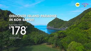 30 reactions · 21 comments | Island paradise awaits in Koh Samui! Embrace serenity among cascading waterfalls, stunning coastal views and the surrounding islands. Book your dreamy escapade from $178* now, flights from 13 May 2024 onwards. *One-way, taxes included. Terms and travel periods apply. | FlyScoot | Facebook