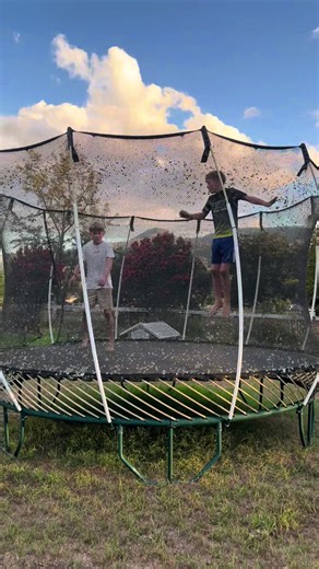 Backflip Fail on Trampoline Injures Ankle