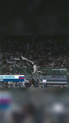 Gymnast's Olympic Glory: Medal & Svetlana Khorkina's Epic Moments #shorts