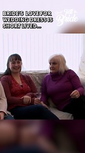 200K views · 965 reactions | Bride's love for wedding dress is short lived... 﫣 #donttellthebride #bride #wedding | Don't Tell The Bride | Facebook