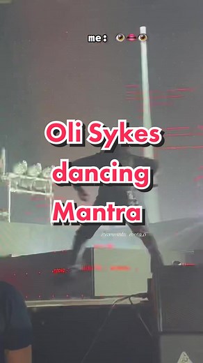 Oliver Sykes Dancing to Mantra at BMTH Tour 2023 in Munich