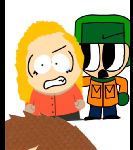 Bebe is crying because clyde loves sim more than her #capcut #animation #ibispaintx #southpark