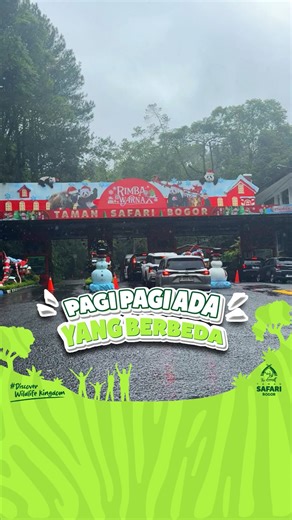 The Great Taman Safari Bogor on Instagram: "Datang pagi, nggak perlu nunggu lagi! Pernah datang pagi tapi masih harus antre karena loket belum buka? Tenang, sekarang beda ✨ Selama libur Natal & Tahun Baru, Taman Safari Bogor BUKA LEBIH AWAL! 📅 20 Desember 2025 – 5 Januari 2026 ⏰ 08.00 – 17.00 WIB Datang lebih pagi = ✔️ Waktu liburan lebih panjang ✔️ Suasana masih sejuk ✔️ Satwa lebih aktif & seru dilihat Yuk, manfaatkan waktu liburanmu sepuas mungkin dan mulai petualangan sejak pagi. Sampai ket