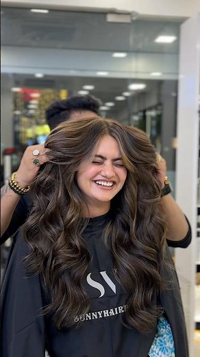 Best Haircolour For Winters ❄️✨ #sunnyhairport #wintervibes #weddingseason