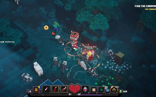 Minecraft Dungeons双人联机实录