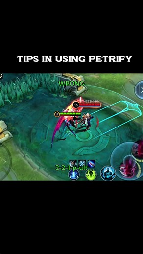 tips on using petrify by dyrrophobia 🧠 #mlbb #dyrroth #dyrrophobia