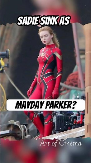 Sadie Sink Role in Spider-Man Brand New Day #spiderman #strangerthings5 #mcu #tomholland