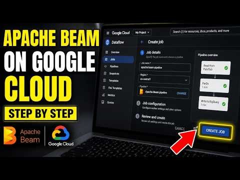 How to connect Apache Beam on Google Cloud for data transformations - Step By Step