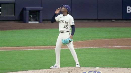 After some stops and starts, Abner Uribe is realizing his massive potential with the Brewers