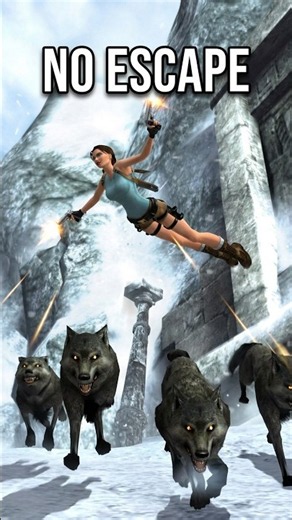 Tomb Raider Anniversary Gameplay No Escape #tombraider #viral #gaming