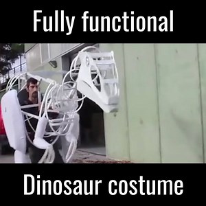 159K views · 1.7K reactions | This homemade dinosaur costume is awesome  | UNILAD Tech | Facebook